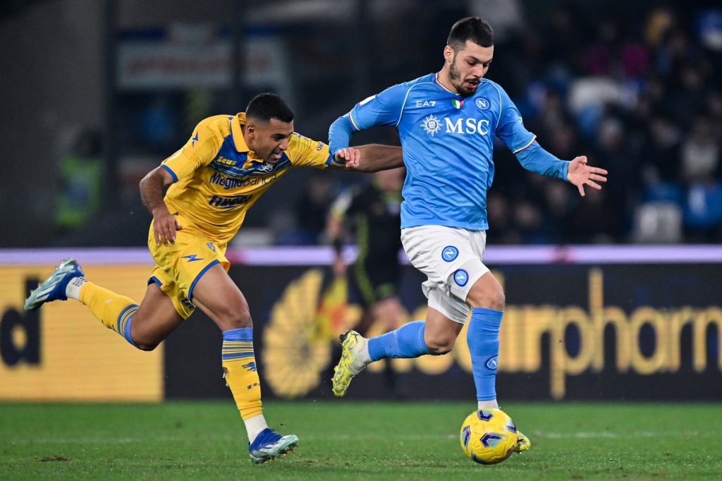 napoli-frosinone 0-4