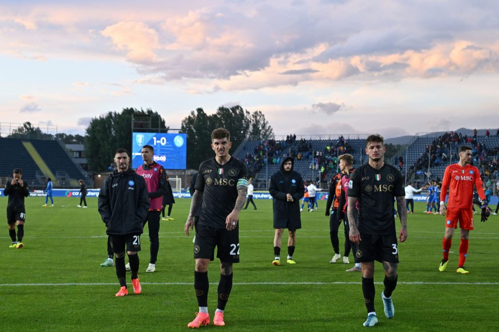 empoli napoli delusione