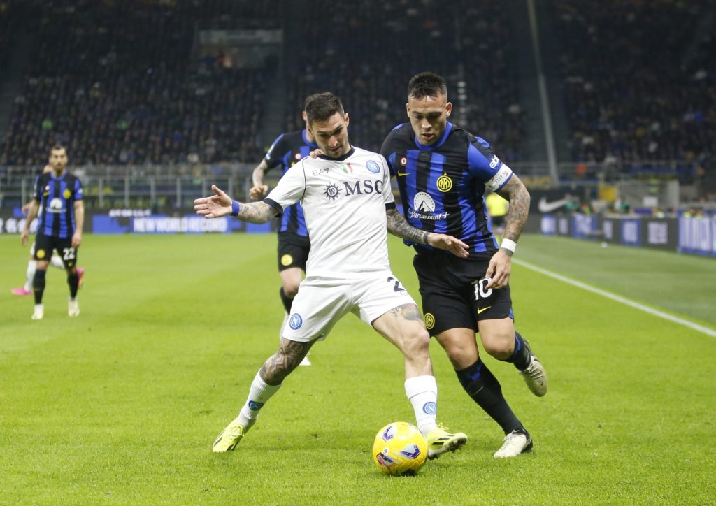 inter napoli diretta