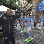 Napoli 28/01/2023 - sagome giocatori SSC Napoli ai Quartieri Spagnoli / foto Image
nella foto: sagome giocatori Napoli